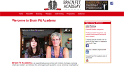 Desktop Screenshot of brainfitacademy.com