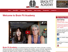 Tablet Screenshot of brainfitacademy.com